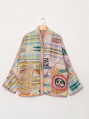 The Ladhiya Suzani Quilted Kantha Jacket