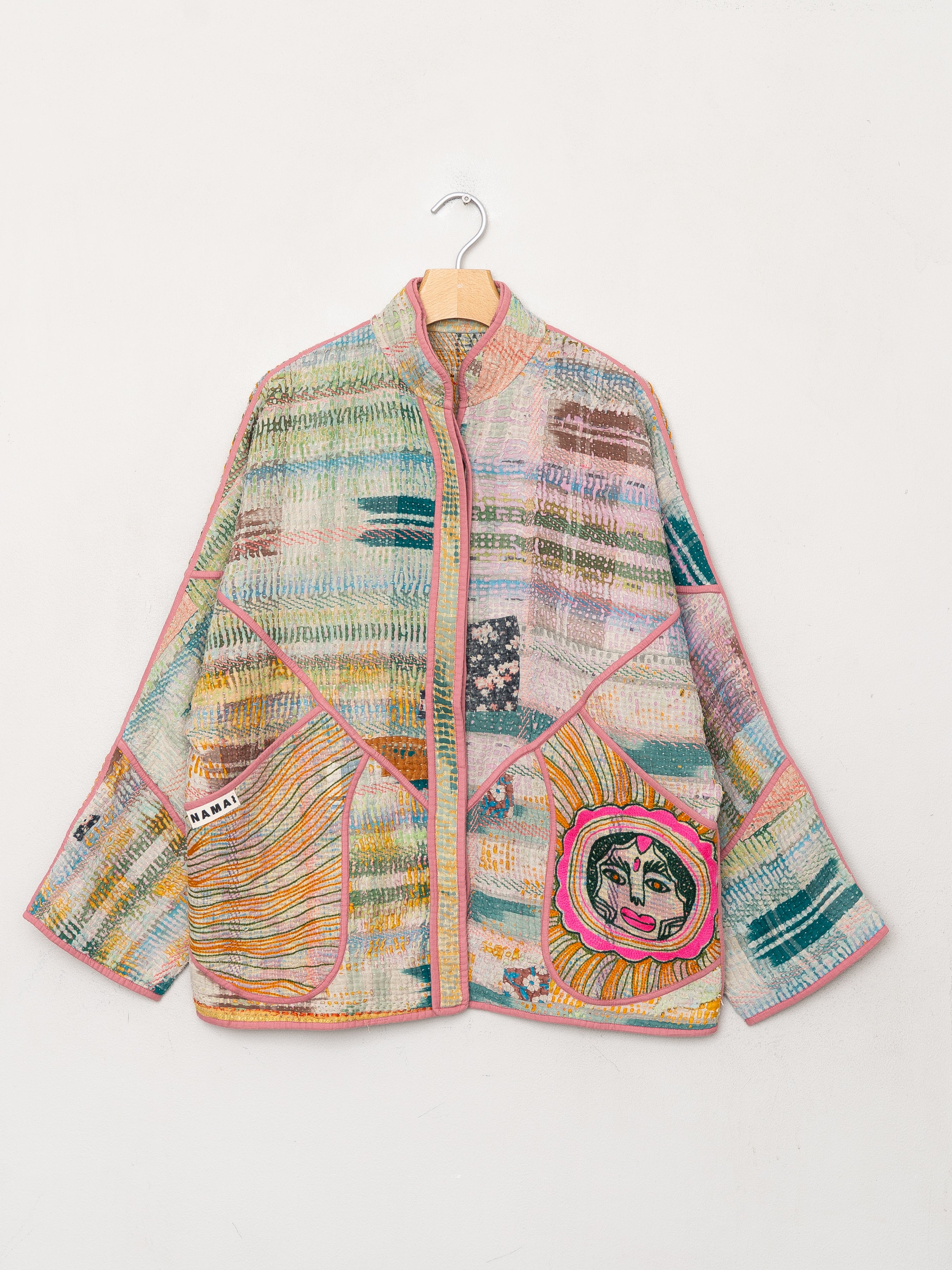 The Ladhiya Suzani Quilted Kantha Jacket