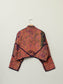 The Kaira Cropped Suzani Quilted Kantha Jacket