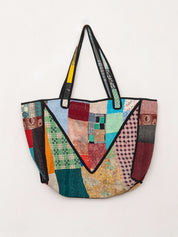 The Raksa Quilted Kantha Bag