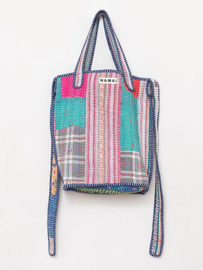The Xoti II Zero-Waste Quilted Kantha Bag