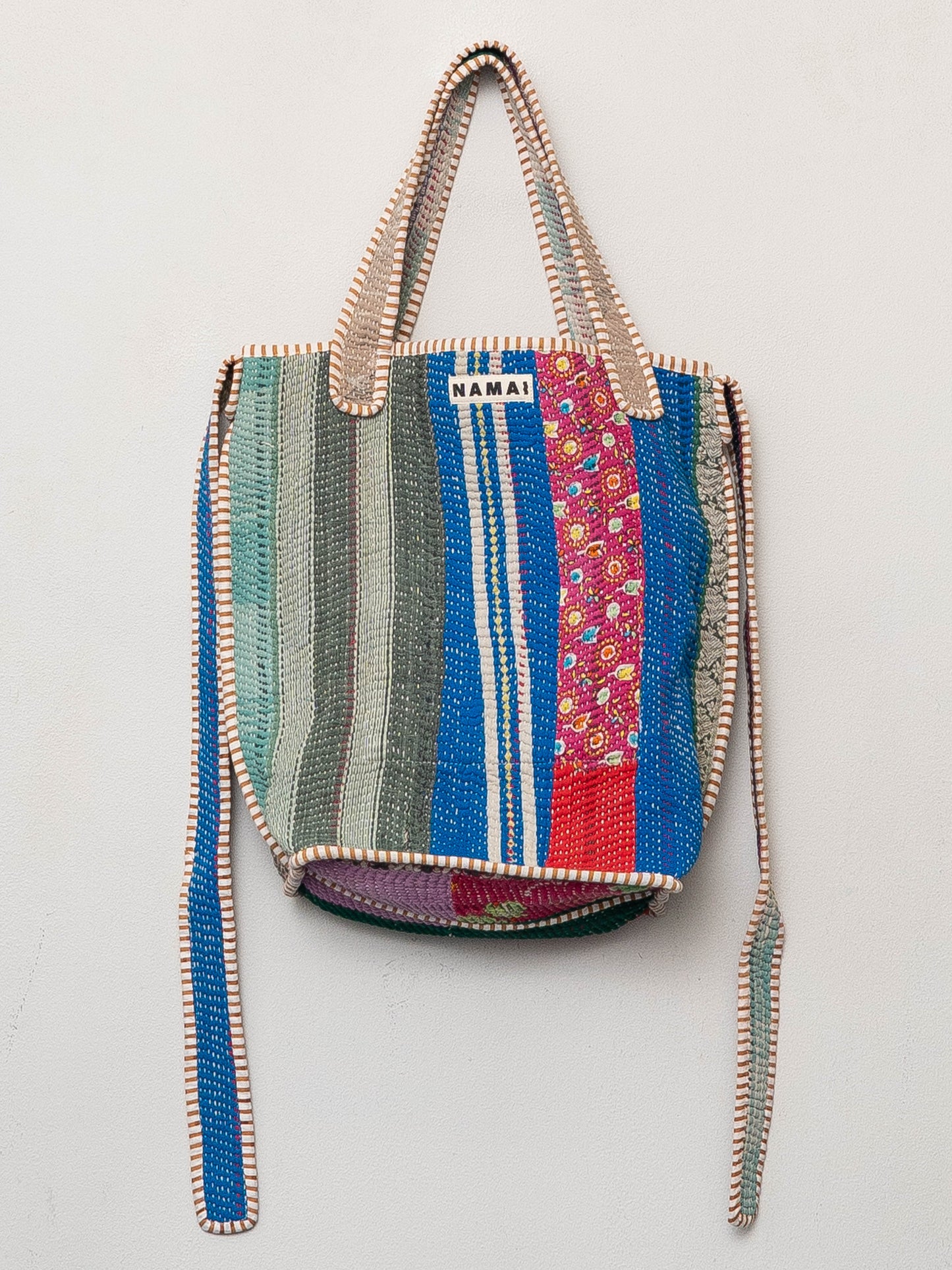 The Xoti II Zero-Waste Quilted Kantha Bag