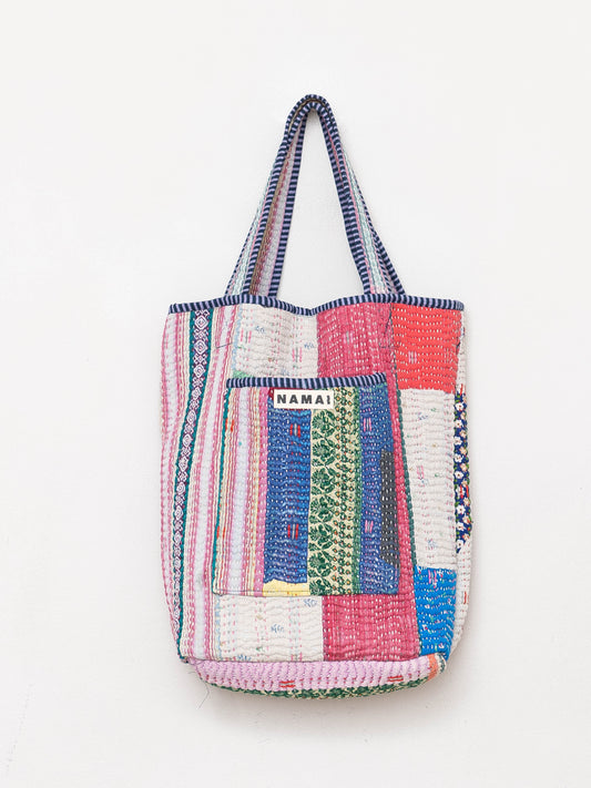 The Xoti II Zero-Waste Quilted Kantha Bag