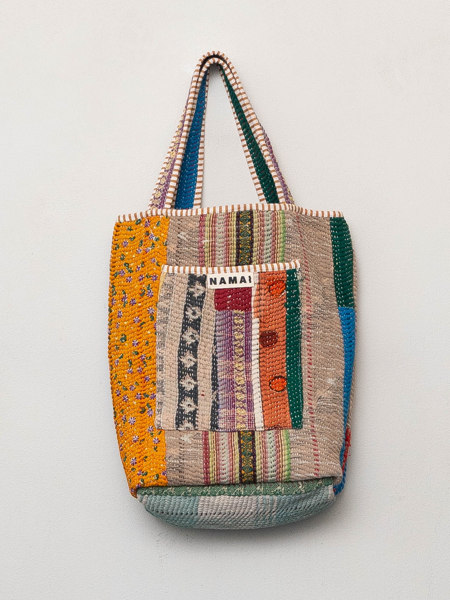 The Xoti II Zero-Waste Quilted Kantha Bag