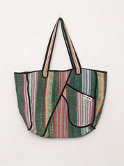 The Raksa Quilted Kantha Bag