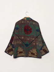The Ladhiya Quilted Suzani Kantha Jacket Wholesale