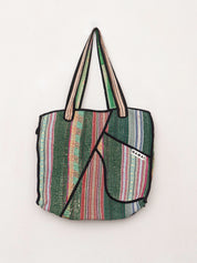 The Raksa Quilted Kantha Bag