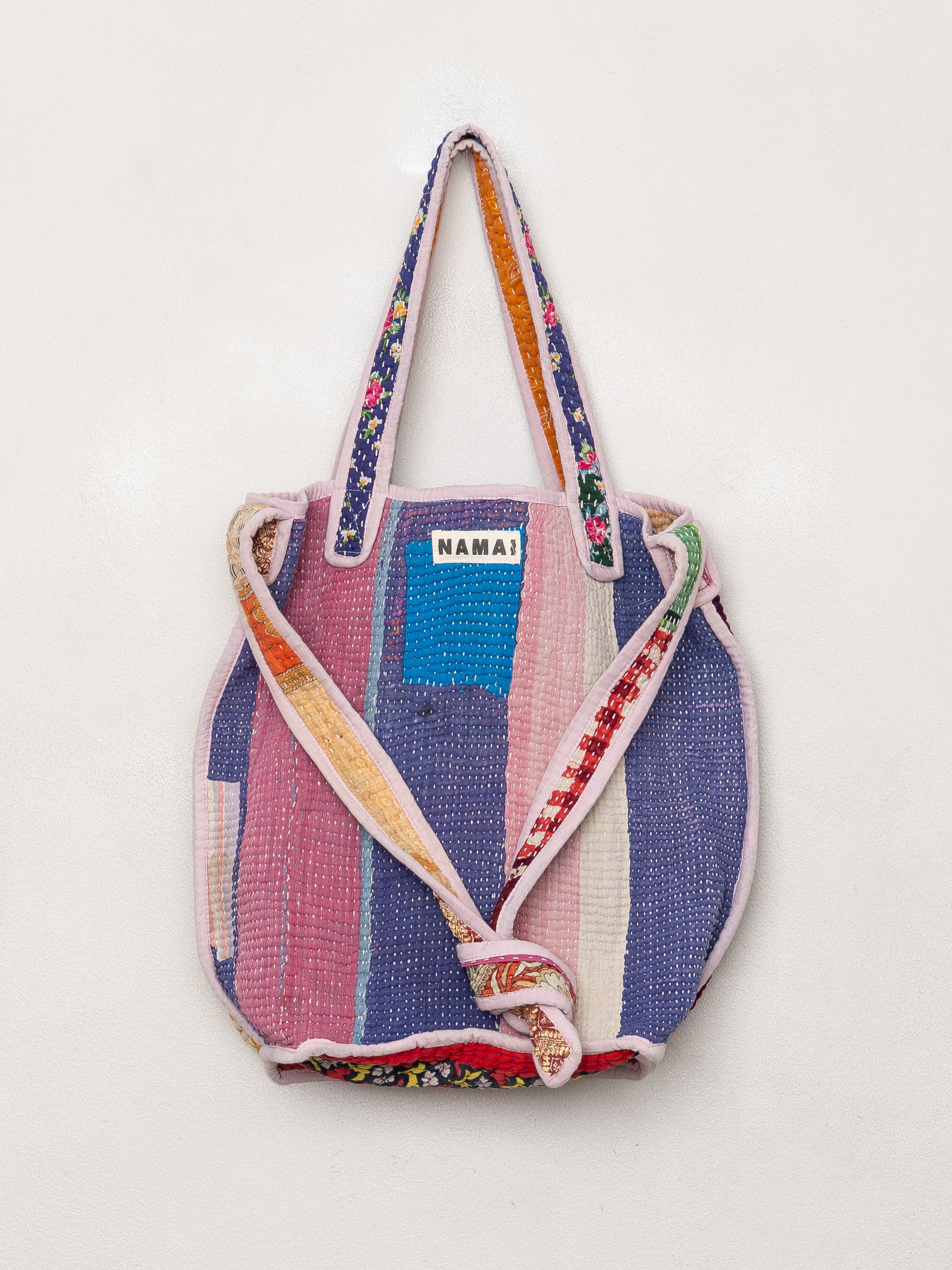 The Xoti II Zero-Waste Quilted Kantha Bag