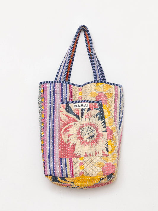 The Xoti II Zero-Waste Quilted Kantha Bag