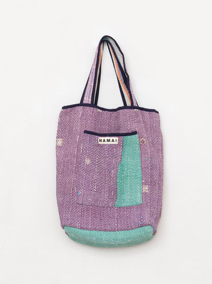 The Xoti II Zero-Waste Quilted Kantha Bag