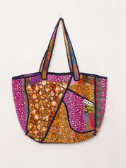 The Raksa Quilted Kantha Bag