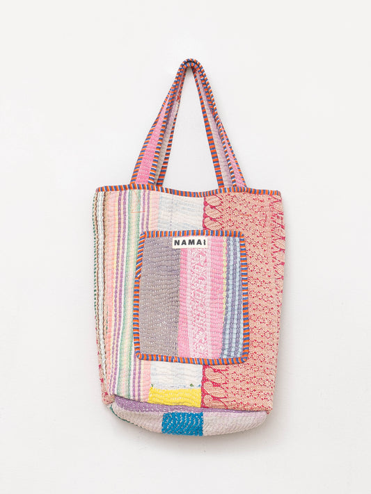 The Xoti II Zero-Waste Quilted Kantha Bag
