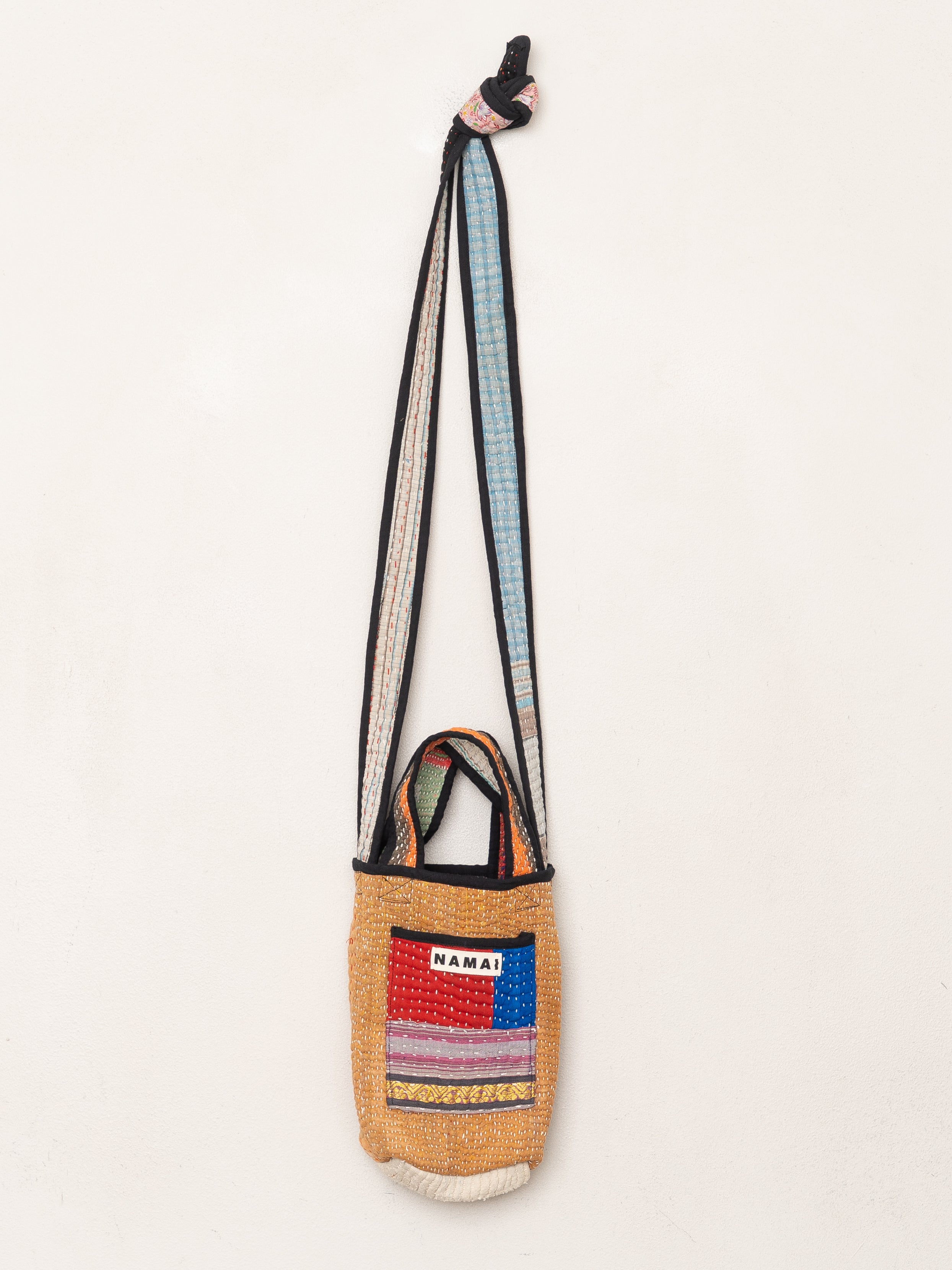 The Xoti Mini Zero-Waste Quilted Kantha Bag