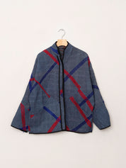 The Ladhiya Quilted Patchwork Kantha Jacket