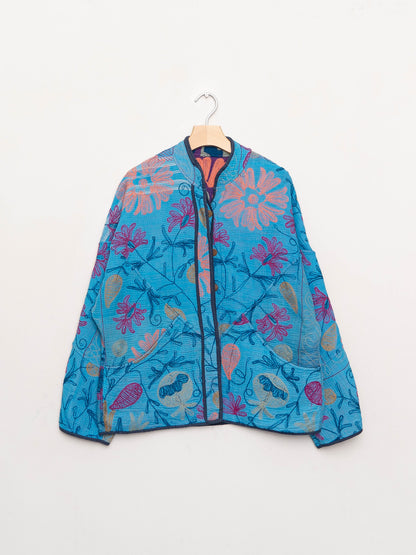 The Ladhiya Suzani Quilted Kantha Jacket