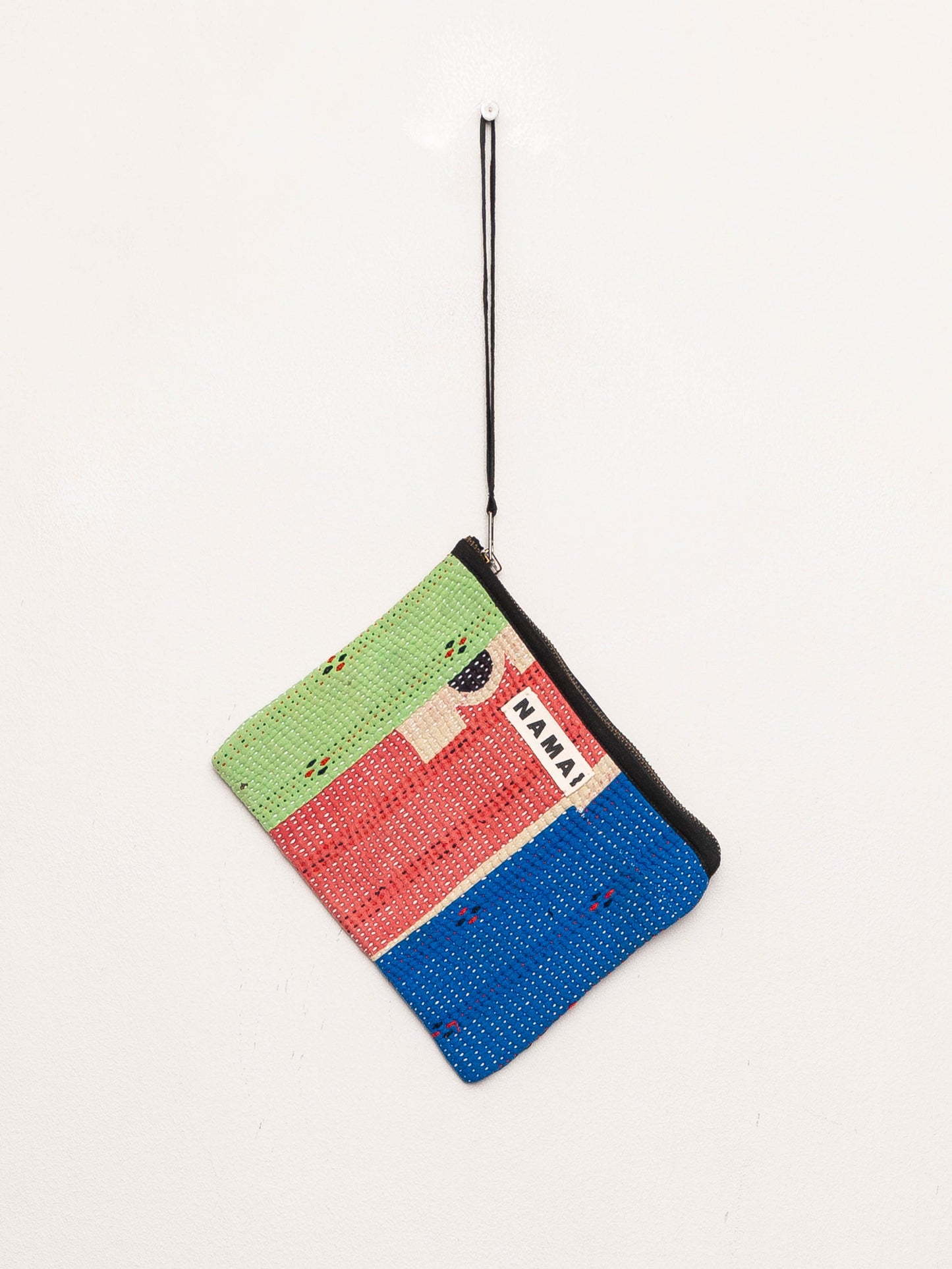 The Biju Vintage Kantha Quilted Zipper Pouch