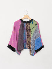 The Simmy Top  - One Size - Upcycled Silk