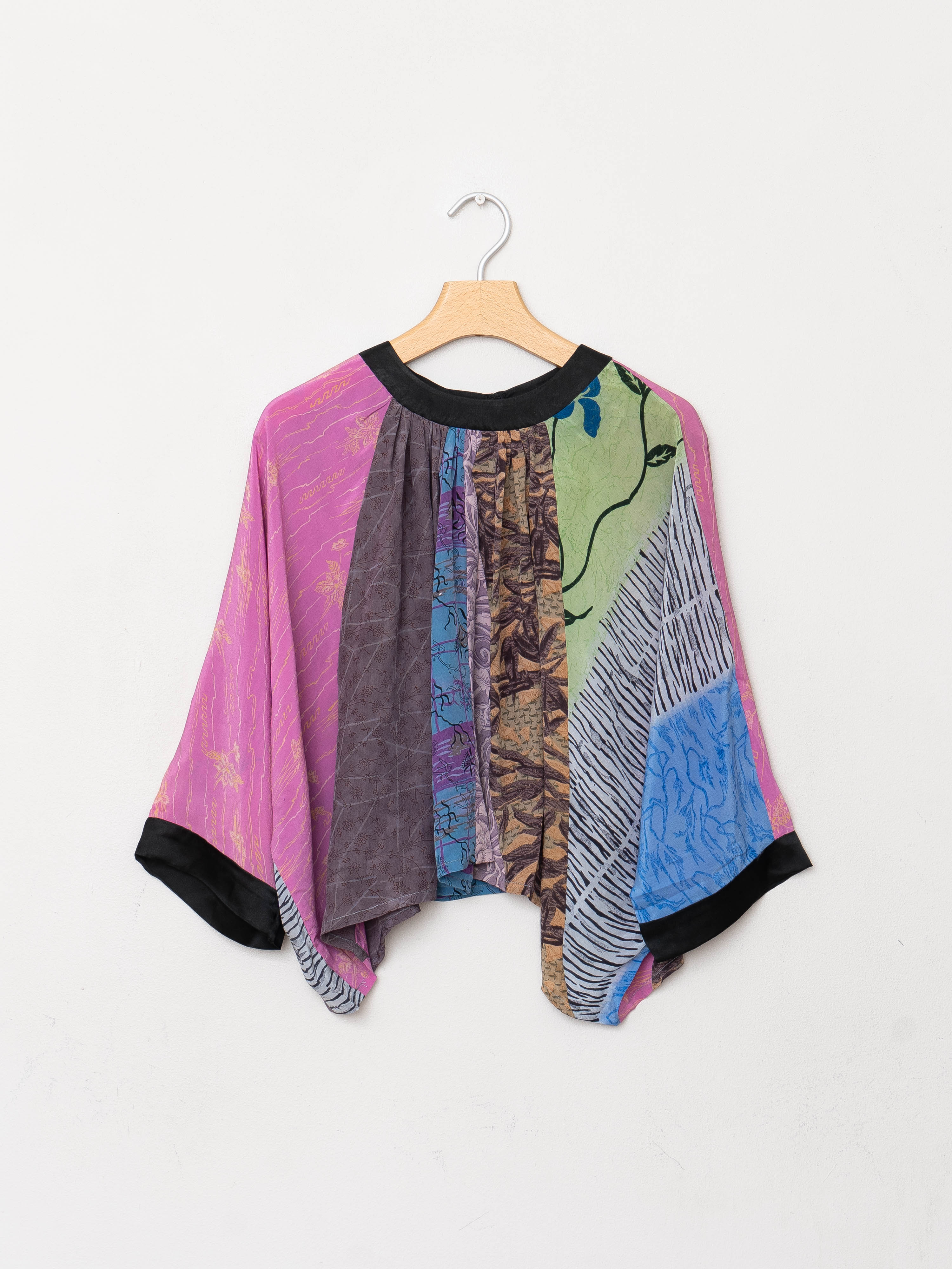 The Simmy Top  - One Size - Upcycled Silk