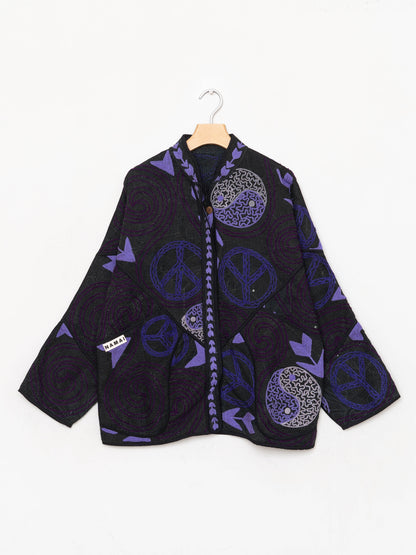 The Ladhiya Suzani Quilted Kantha Jacket