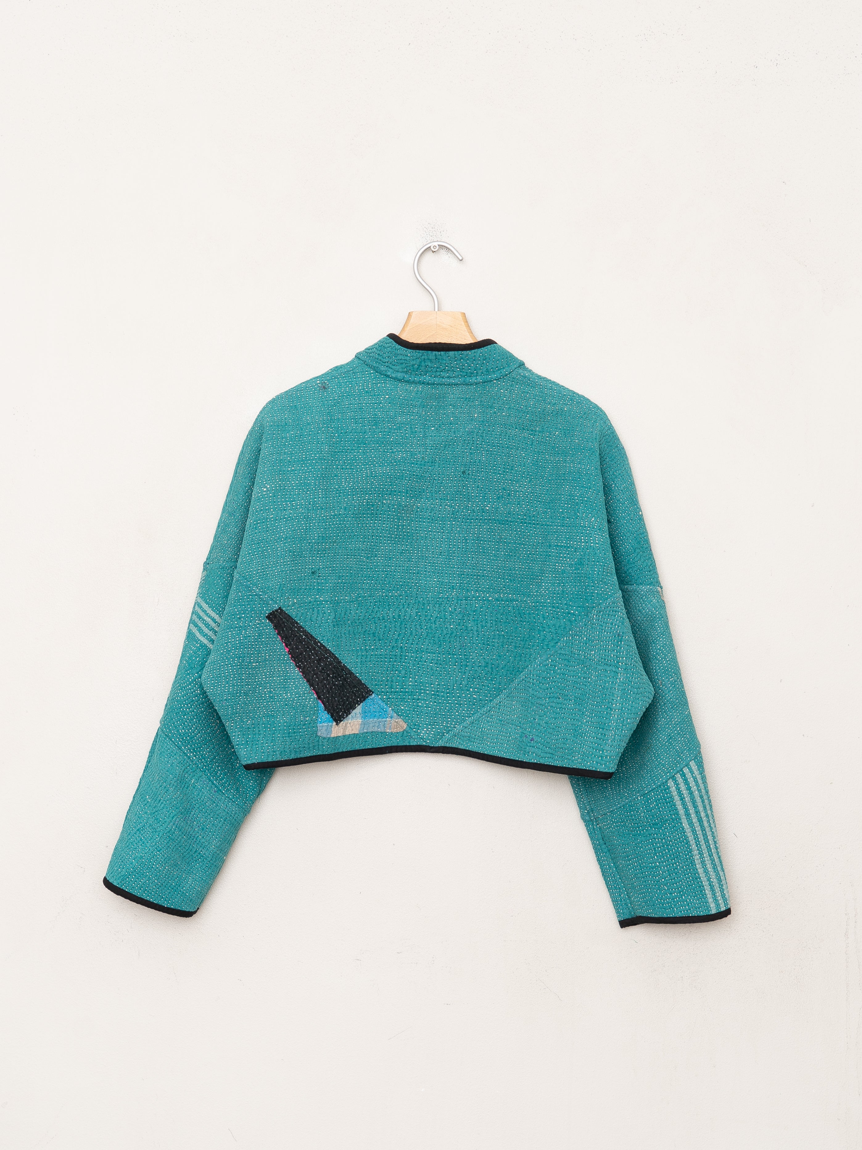 The Kaira Cropped Quilted Patchwork Kantha Jacket Wholesale