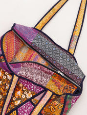 The Raksa Quilted Kantha Bag