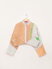The Kaira Cropped Quilted Patchwork Kantha Jacket Wholesale