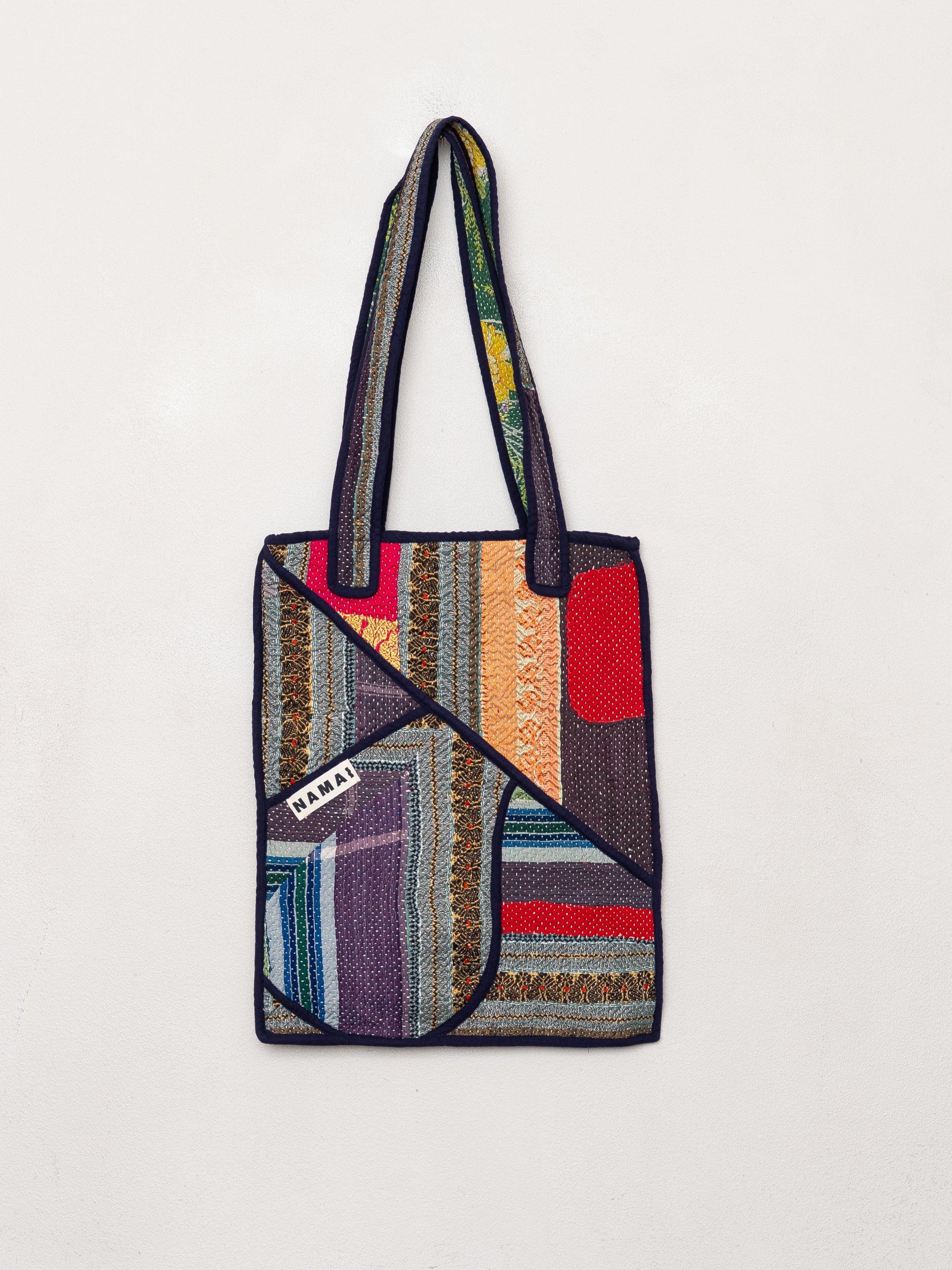 The Tarun Quilted Kantha Bag