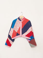 The Kaira Cropped Quilted Patchwork Kantha Jacket Wholesale