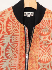 The Veda Quilted One-of-a-Kind Bomber Jacket - Medium