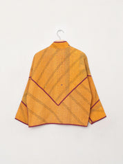 The Ladhiya Petite Quilted Patchwork Kantha Jacket