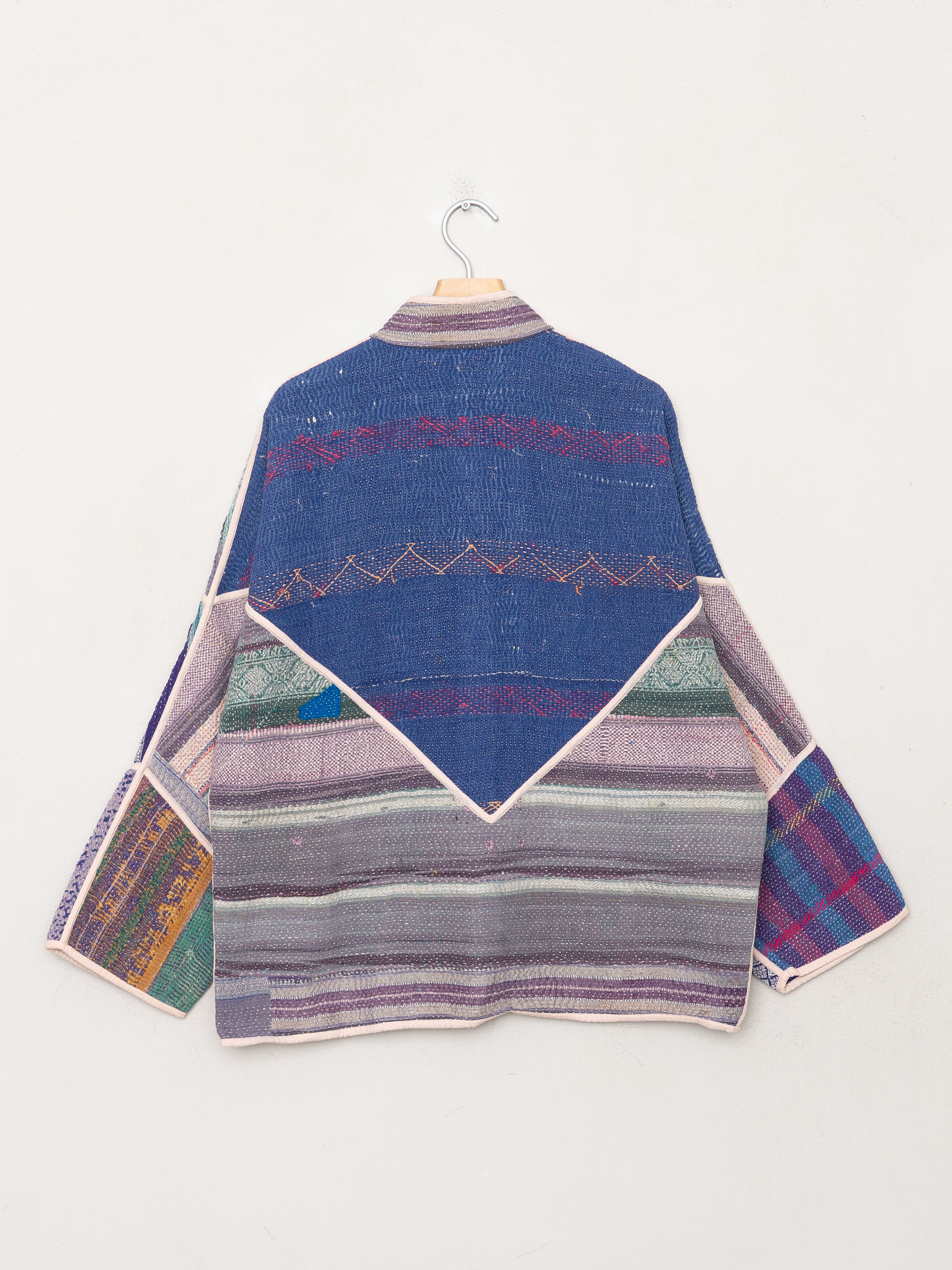 The Ladhiya Quilted Patchwork Kantha Jacket Wholesale