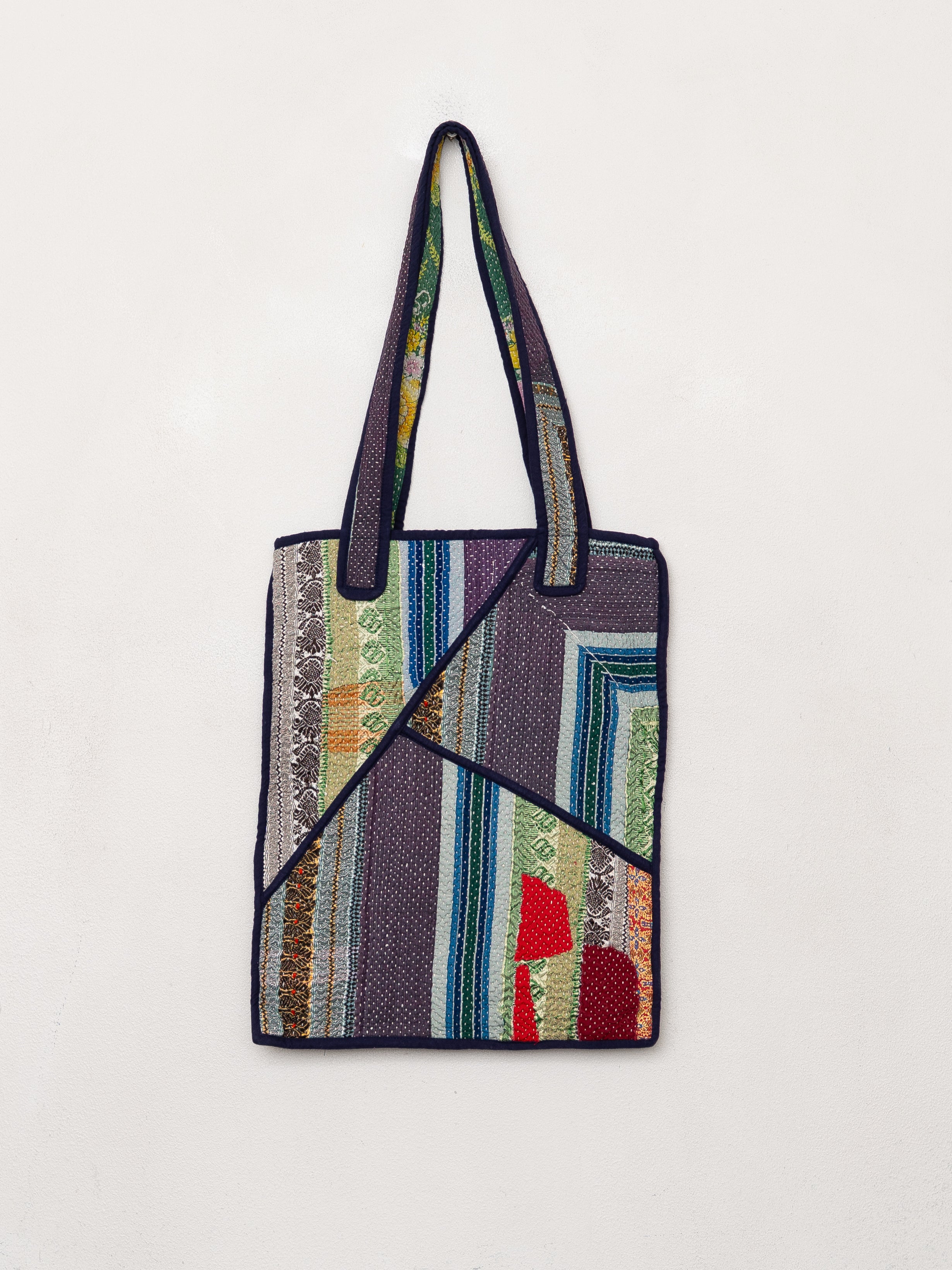 The Tarun Quilted Kantha Bag