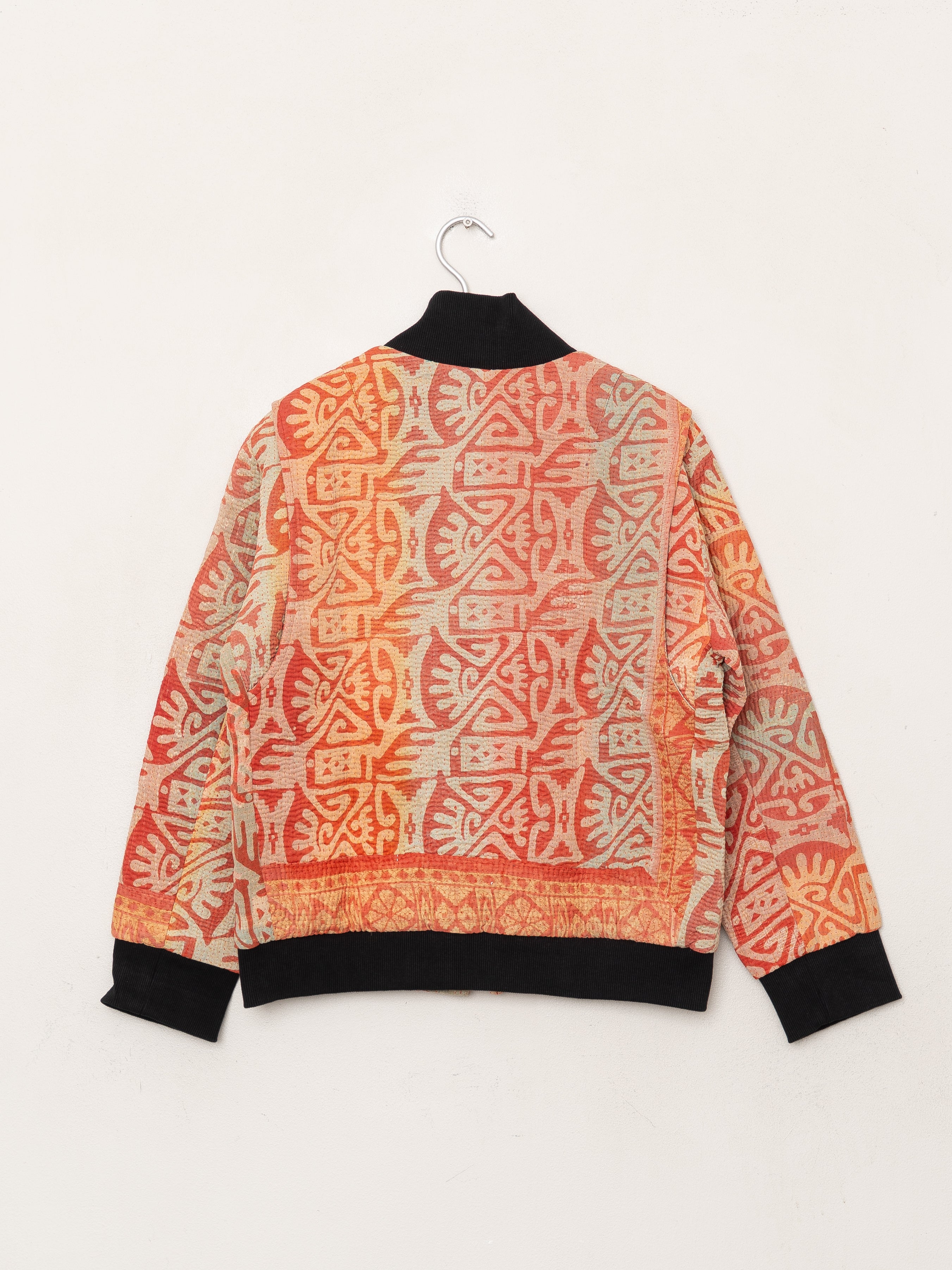 The Veda Quilted One-of-a-Kind Bomber Jacket - Medium