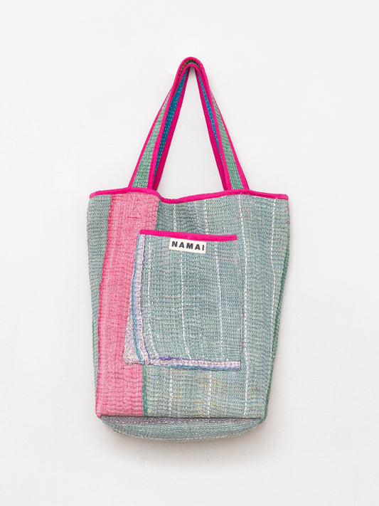 The Xoti II Zero-Waste Quilted Kantha Bag