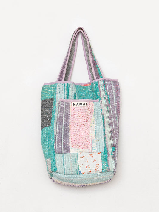 The Xoti II Zero-Waste Quilted Kantha Bag