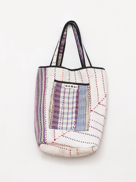 The Xoti II Zero-Waste Quilted Kantha Bag