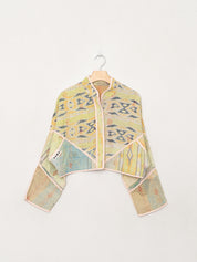 The Kaira Cropped Quilted Patchwork Kantha Jacket Wholesale