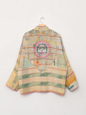The Ladhiya Suzani Quilted Kantha Jacket