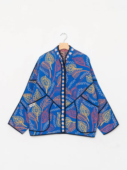 The Ladhiya Suzani Quilted Kantha Jacket