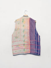 The Ladhiya Quilted Patchwork Kantha Vest