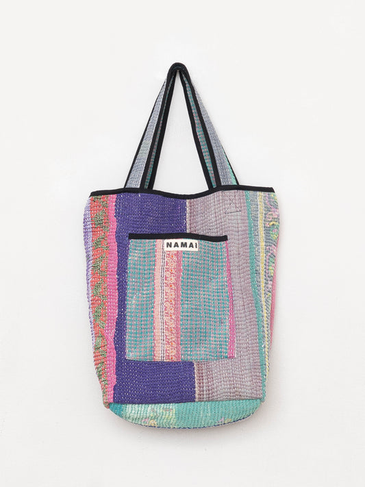 The Xoti II Zero-Waste Quilted Kantha Bag
