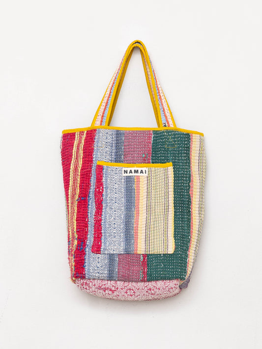 The Xoti II Zero-Waste Quilted Kantha Bag