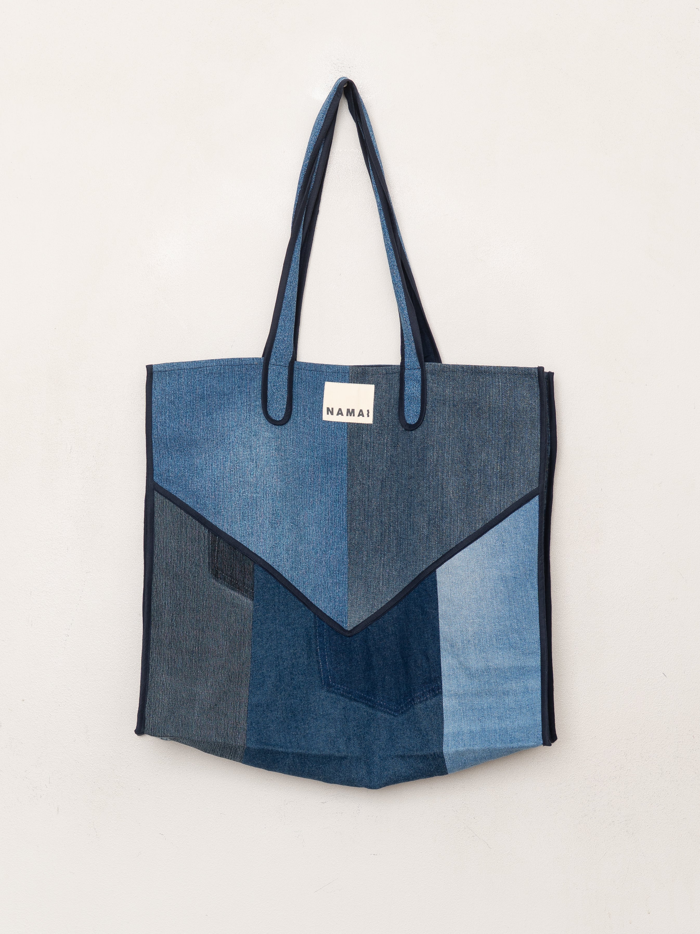 The Pasha Carryall Denim Tote Bag