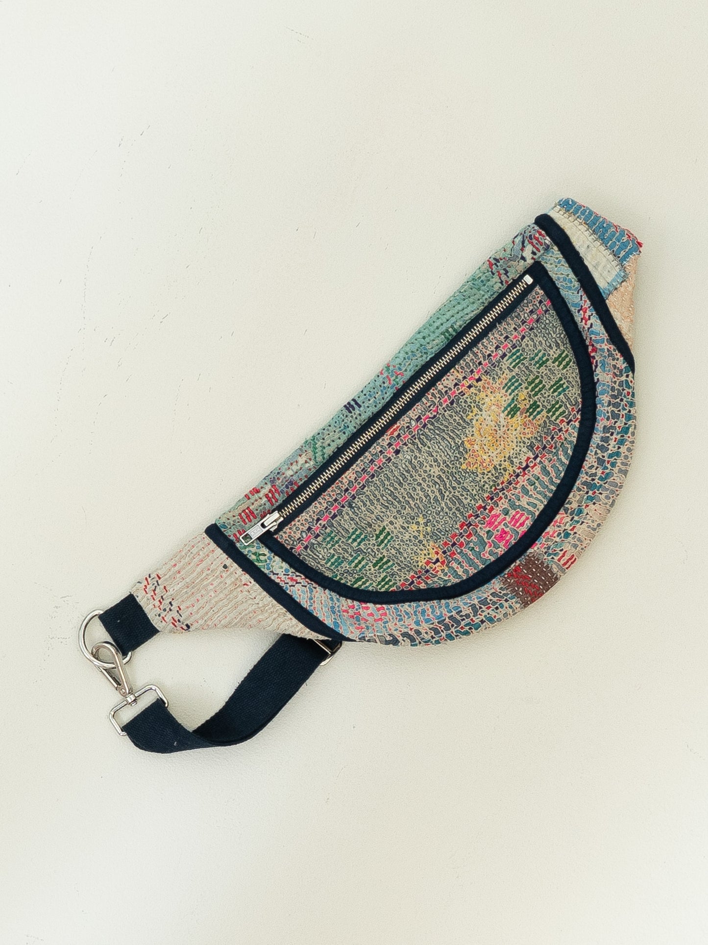 The Faiza Quilted Kantha Belt Bag