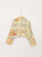 The Kaira Cropped Quilted Patchwork Kantha Jacket Wholesale