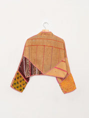 The Kaira Cropped Quilted Patchwork Kantha Jacket Wholesale