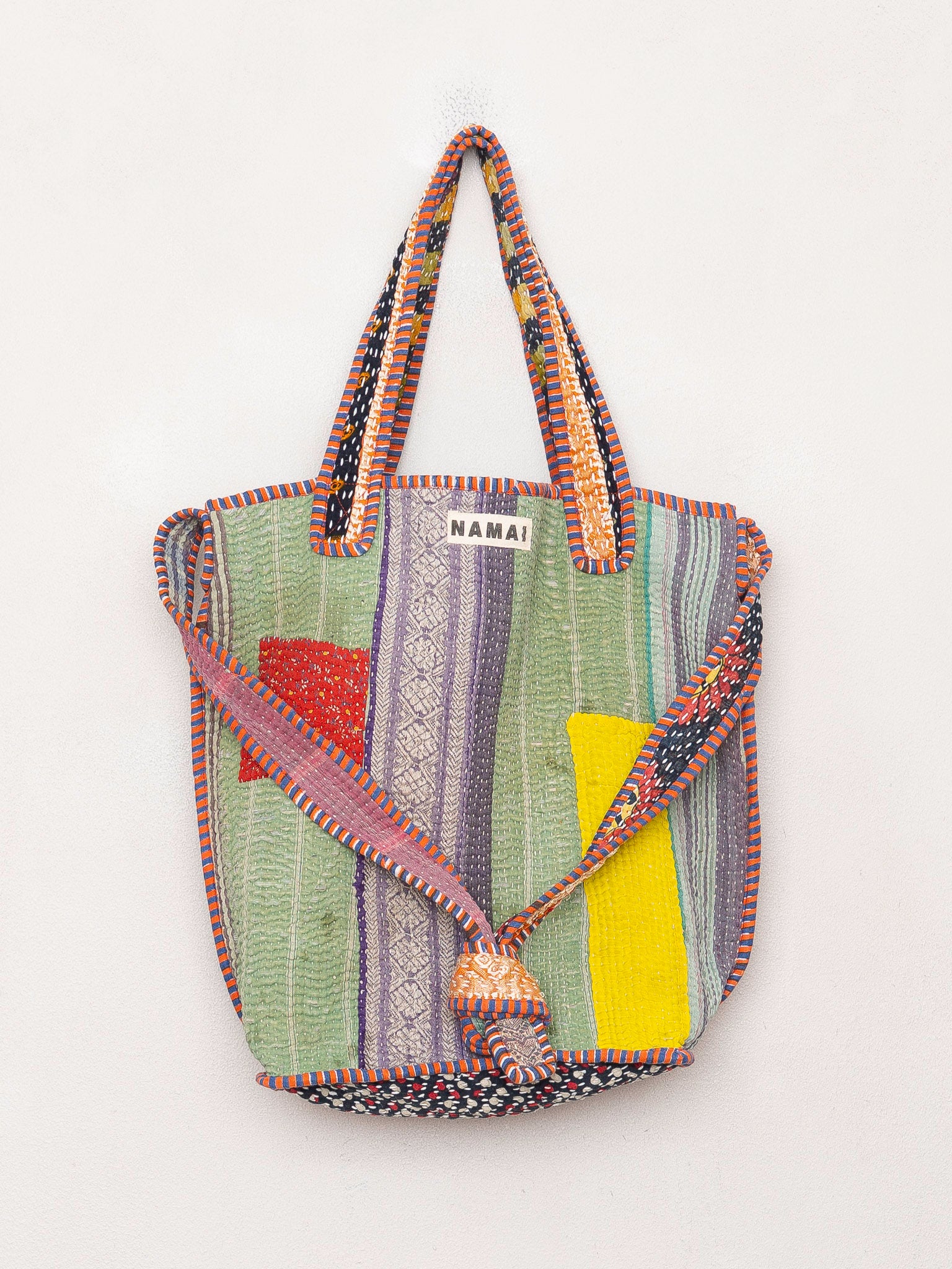 The Xoti II Zero-Waste Quilted Kantha Bag