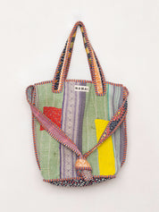 The Xoti II Zero-Waste Quilted Kantha Bag