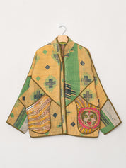 The Ladhiya Suzani Quilted Kantha Jacket