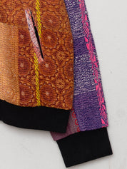 The Veda Quilted One-of-a-Kind Bomber Jacket - Large